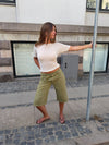 Vilea bermudashorts - Kaki
