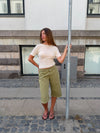 Vilea bermudashorts - Kaki