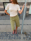 Vilea bermudashorts - Kaki