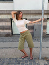 Vilea bermudashorts - Kaki