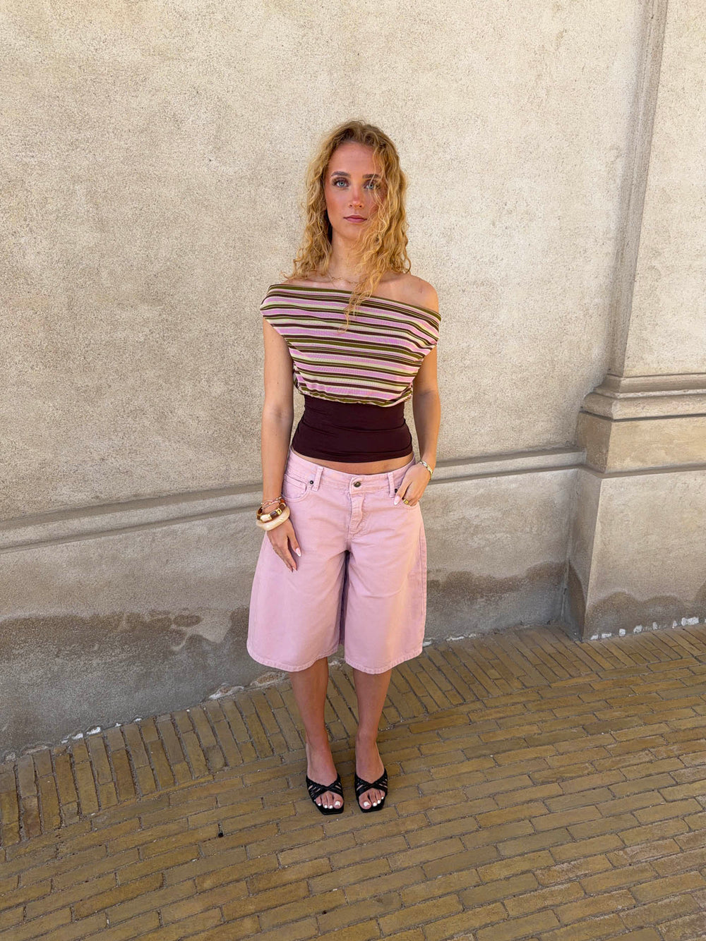 Stova bermudashorts - Lyserød