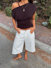 Inga bermudashorts - Hvid