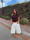 Inga bermudashorts - Hvid