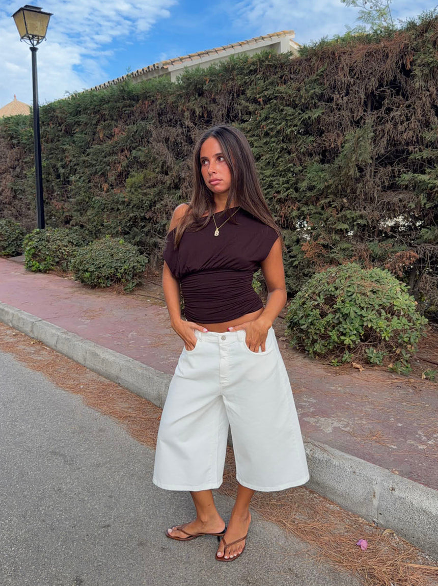 Inga bermudashorts - Hvid