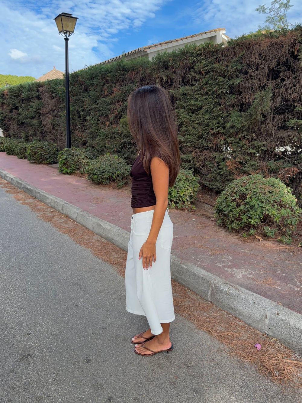 Inga bermudashorts - Hvid