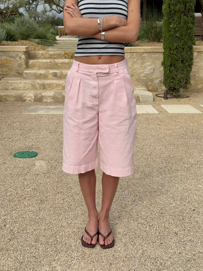 Cassidy bermudashorts - Lyserød