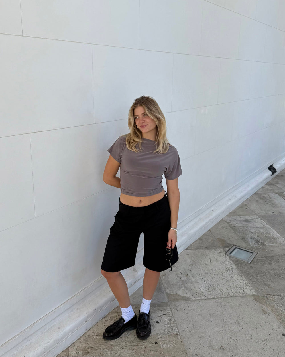 Noelia bermudashorts - Sort