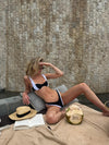 Norra bikini - Sort/hvid
