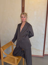 Kornelia oversized blazer - Brun