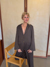 Kornelia oversized blazer - Brun