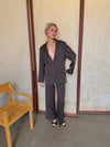 Kornelia oversized blazer - Brun