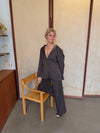 Kornelia oversized blazer - Brun