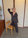 Kornelia oversized blazer - Brun