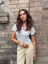 Isabel blondetop - Hvid