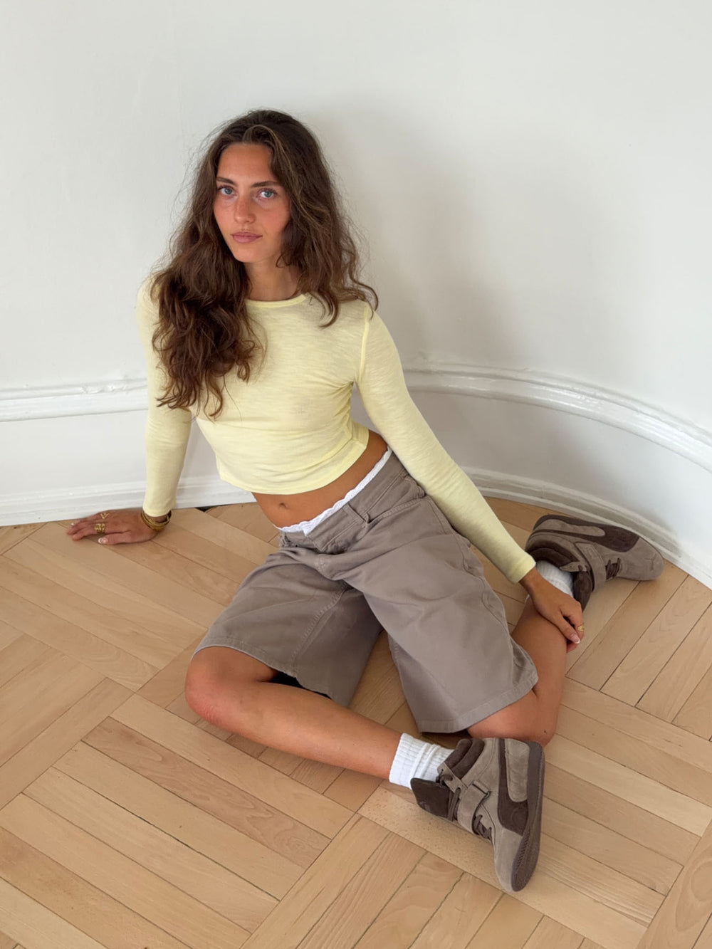 Velona bluse - Gul