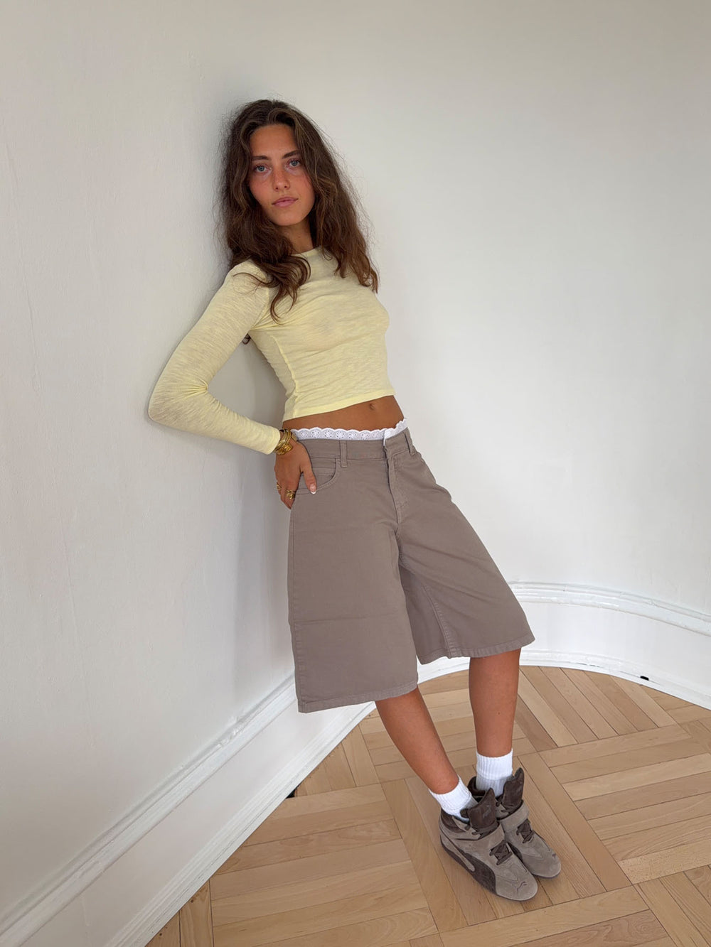 Velona bluse - Gul