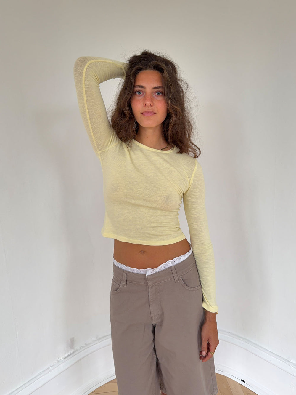 Velona bluse - Gul