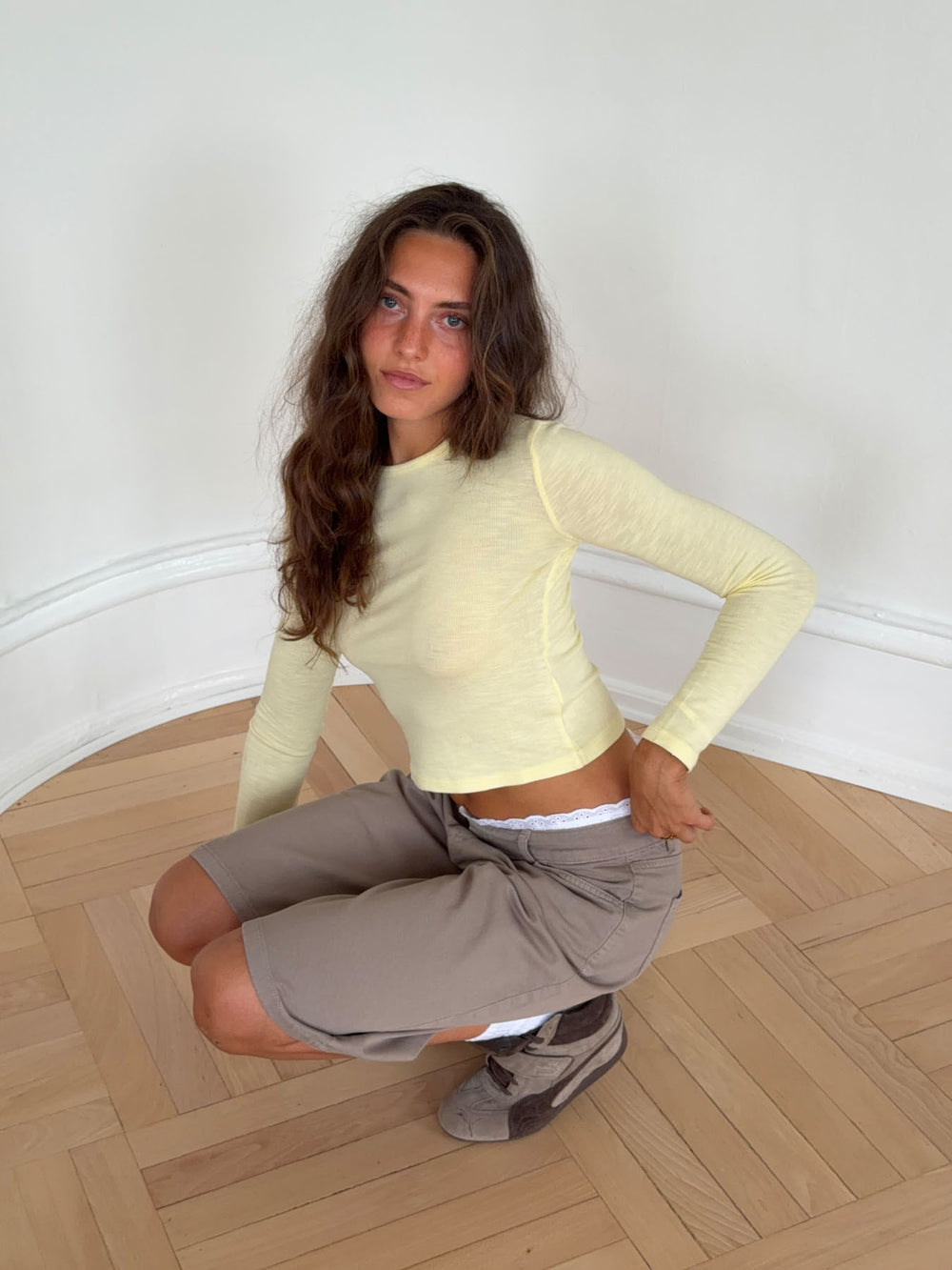 Velona bluse - Gul
