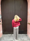 Elin pufferjakke - Rød