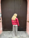 Elin pufferjakke - Rød