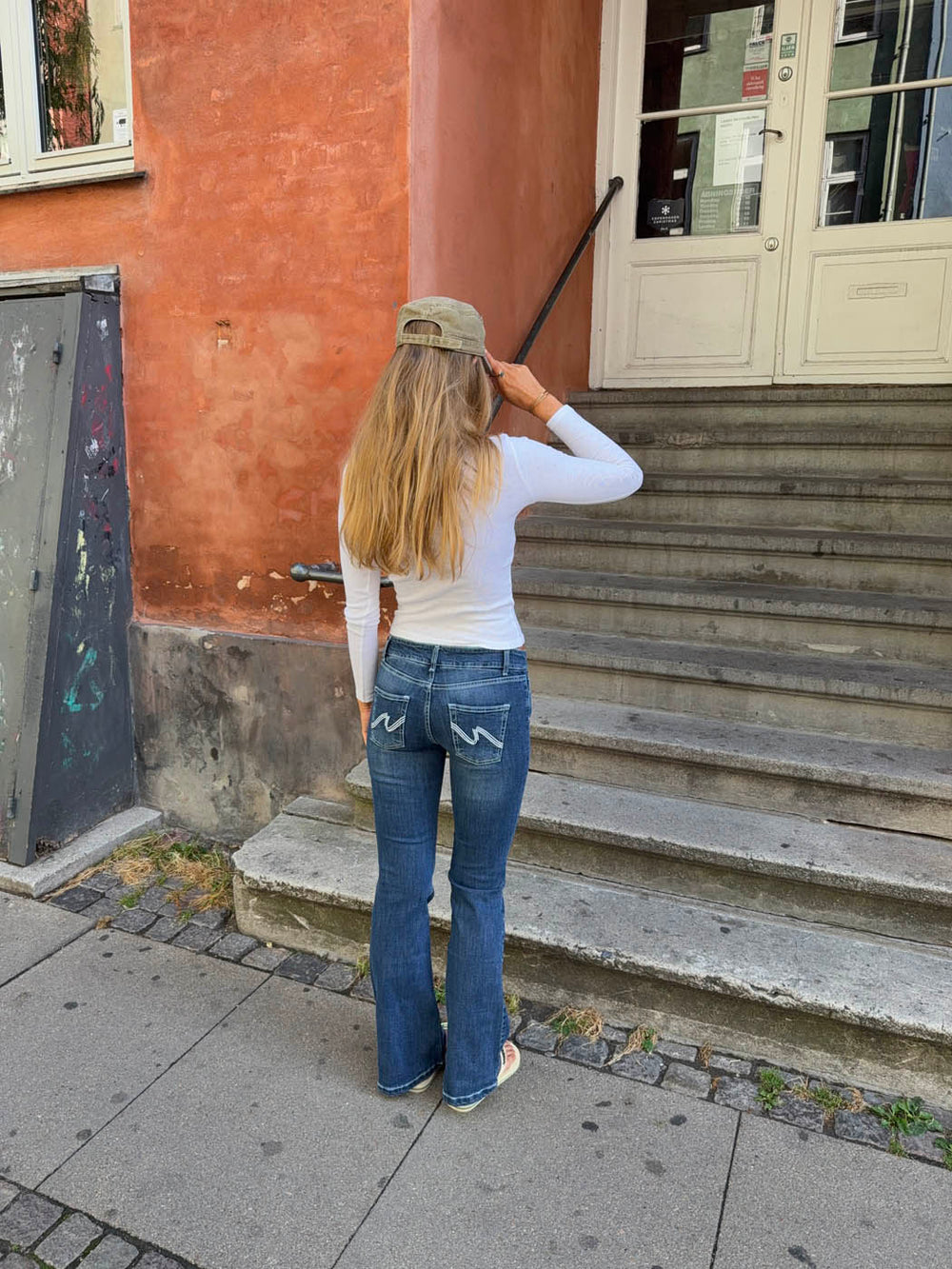 Bobby bootcut jeans - Blå denim