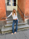Bobby bootcut jeans - Blå denim