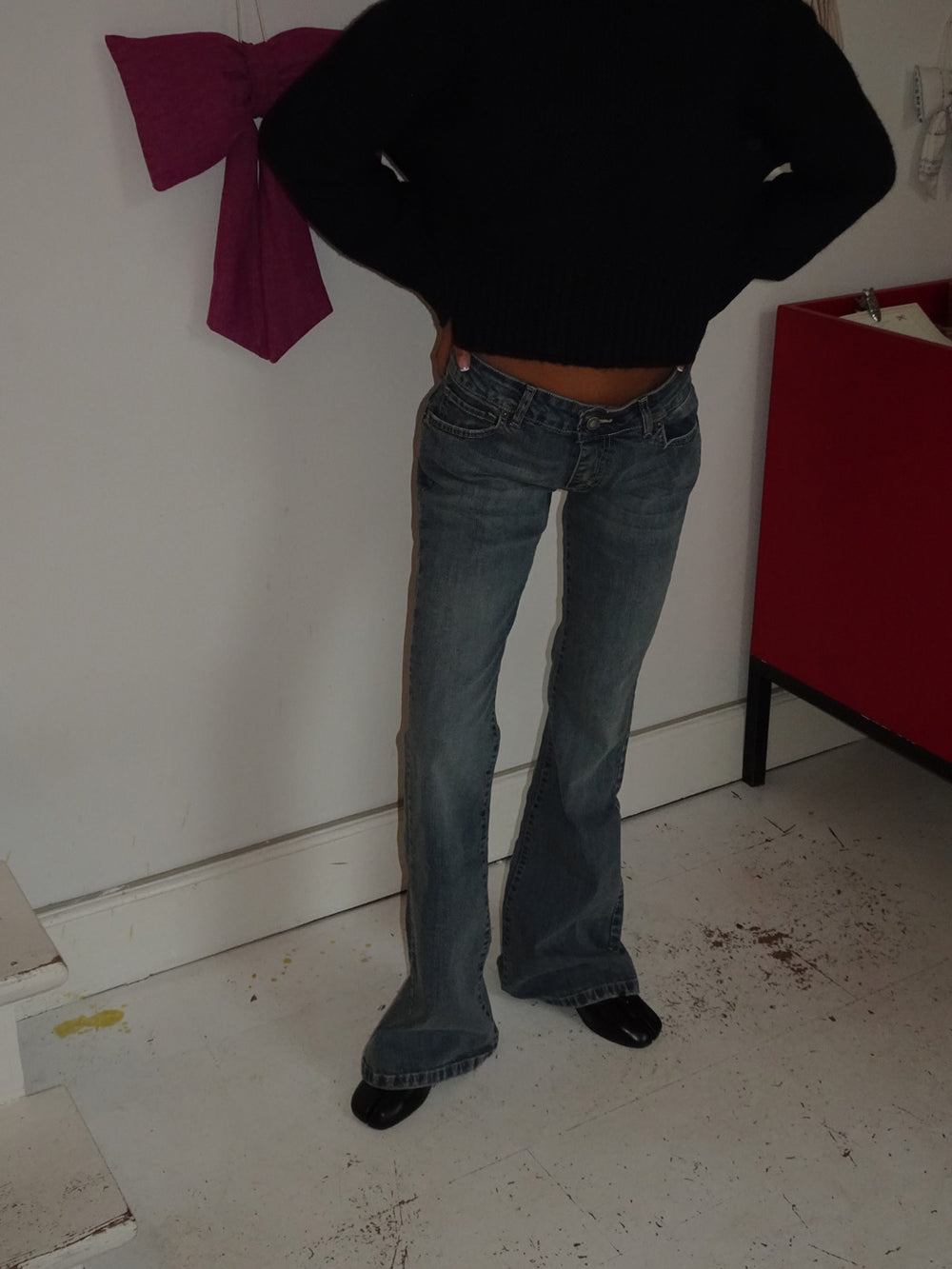 Solea bootcut jeans - Lys denim