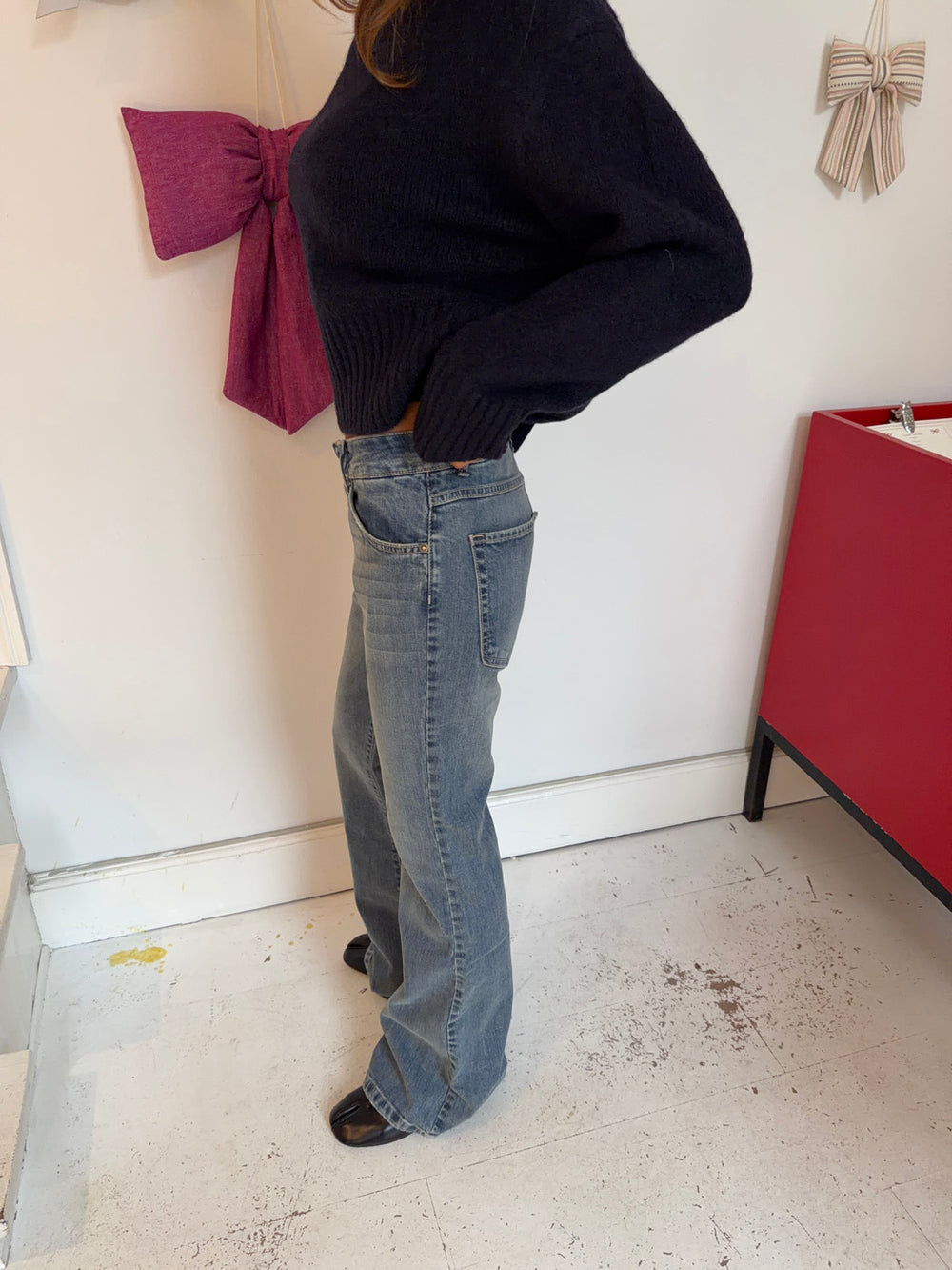 Solea bootcut jeans - Lys denim