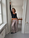 Trina suitbukser med spændedetalje - Beige