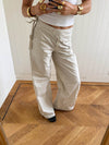 Scandivv bukser med detaljer - Beige