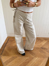 Scandivv bukser med detaljer - Beige