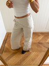 Scandivv bukser med detaljer - Beige