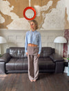 Thealine bukser med nederdel - Taupe