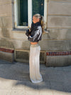 Polly bukser med striber - Hvid
