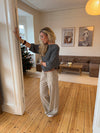 Lylana bukser med tern - Beige