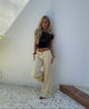 Siv jeans - Lys gul