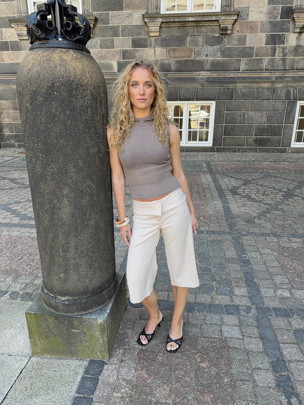 Calsia capribukser - Beige