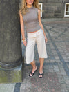 Calsia capribukser - Beige