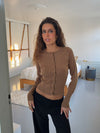 Charlotte cardigan - Brun