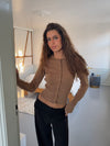 Charlotte cardigan - Brun