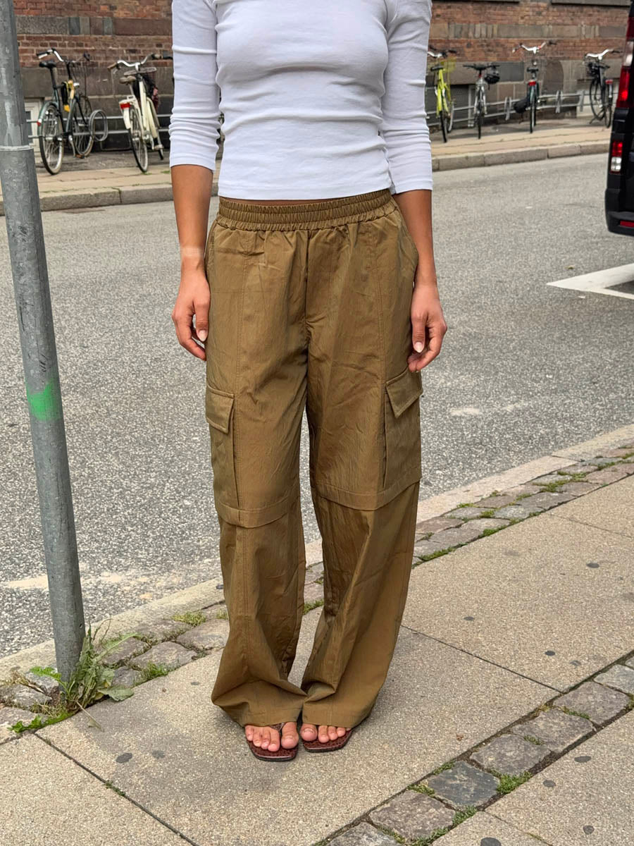Yassy cargobukser - Lysebrun