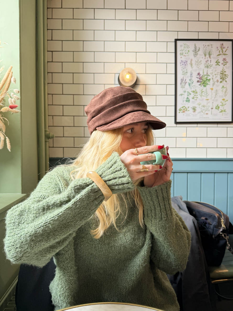 Lykke chunky armbånd - Lys karamel