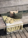 Hæklet clutch - Grøn