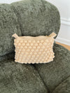 Hæklet clutch - Cremefarvet