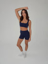Folded essential shorts - Midnight