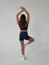 Folded essential shorts - Midnight