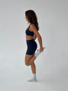Folded essential shorts - Midnight