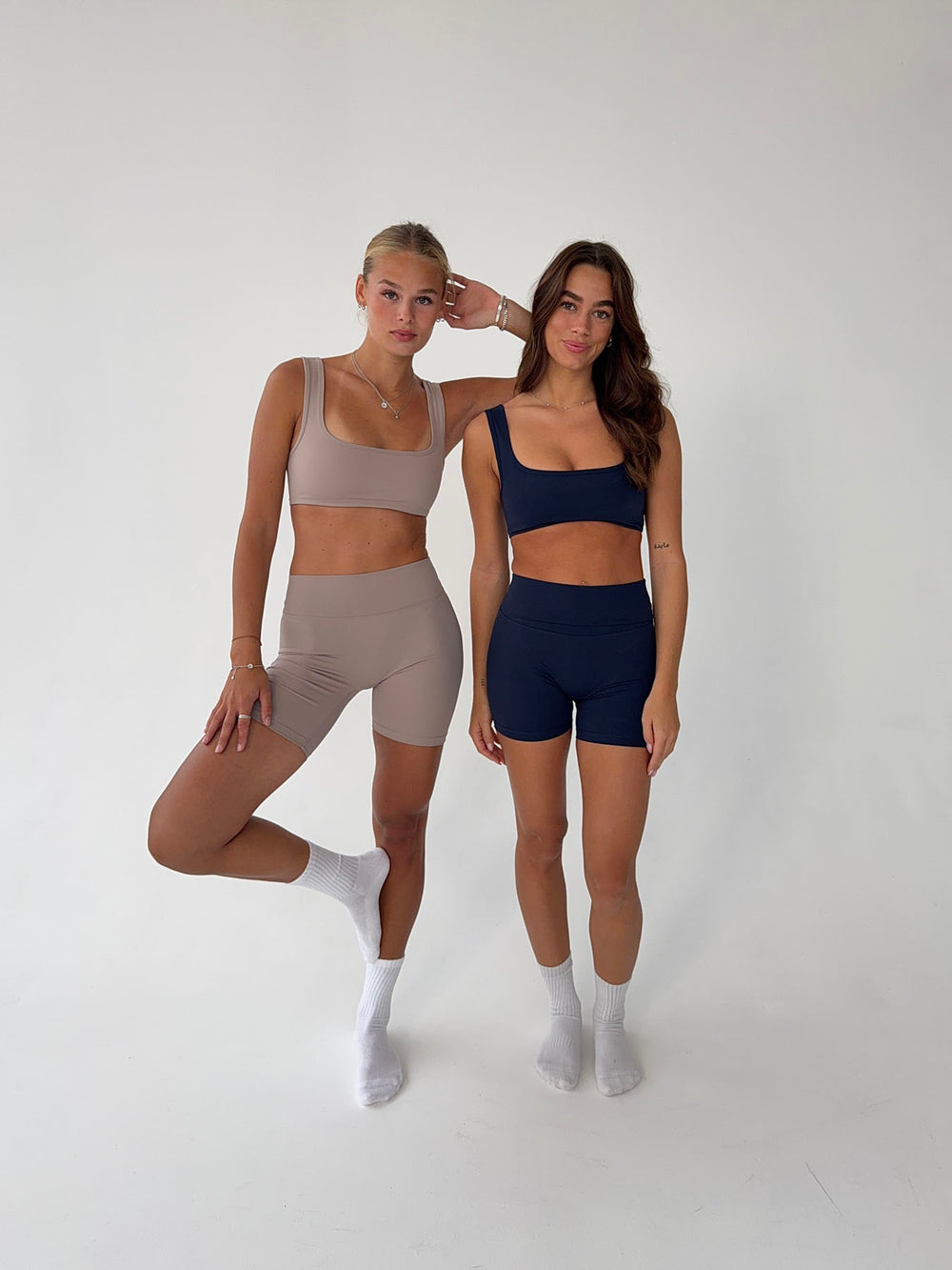 Folded essential shorts - Midnight