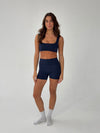 Folded essential shorts - Midnight