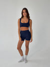 Folded essential shorts - Midnight